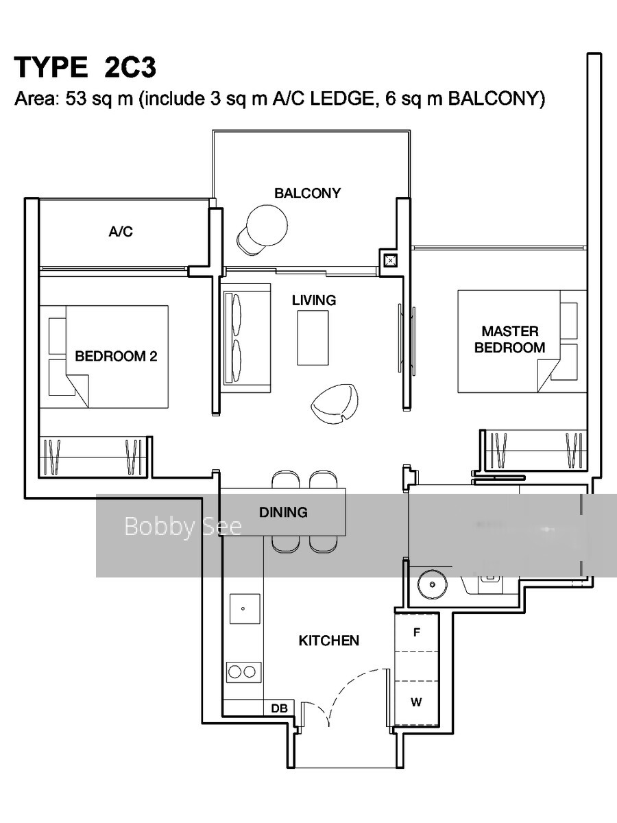 High Park Residences (D28), Apartment #308058461